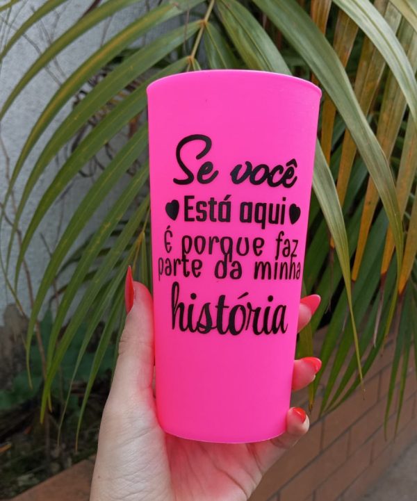 Copo de Festa Personalizado.