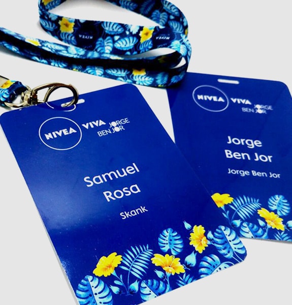 Credencial Personalizada para Artistas e Staff