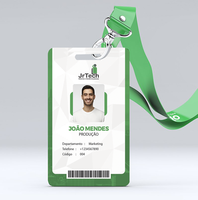 Crachá Personalizado em PVC