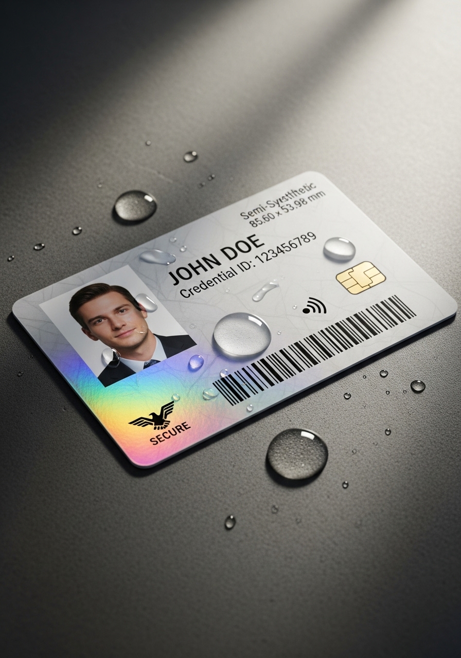 Crachá Corporativo Semissintético